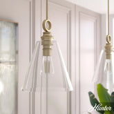 Klein 1 Light Glass Pendant 12 inch