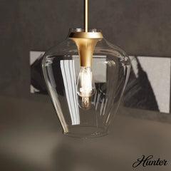 1 Light Medium 12 Inch Pendant