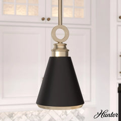 Klein 1 Light Metal Pendant 6 inch