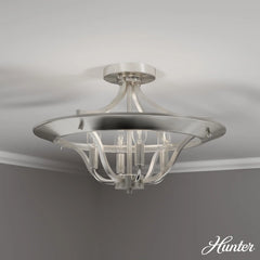 Perch Point 4 Light Semi-Flush Mount