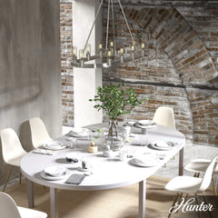 Saddlewood 10 Light Linear Chandelier