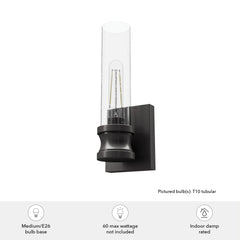 Lenlock Wall Sconce 1 Light 13 inch