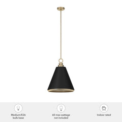 Klein 3 Light Metal Pendant 16 inch