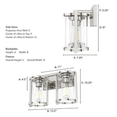 2 Light Astwood Vanity