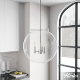 Sacha Globe Pendant 3 Light