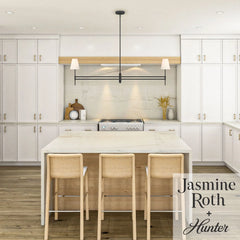 Camelia Stem Jasmine Roth 2 Light Linear Chandelier