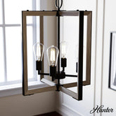 Woodburn 4 Light 18 Inch Foyer Pendant