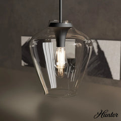 1 Light Medium 12 Inch Pendant