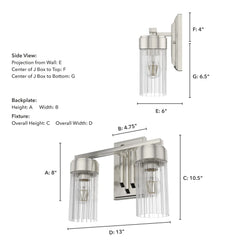 Gatz Vanity 2 Light