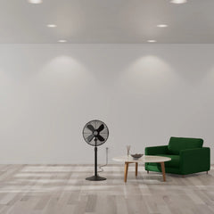 Oscillating Standing Fan Adjustable Height 47 Inch with 3 speeds