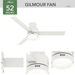 Gilmour Outdoor with LED Light 52 inch