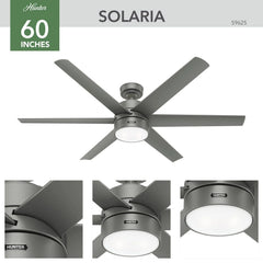 Solaria Outdoor ENERGY STAR with LED Light 60 inches
