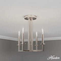 4 Light Bearden Semi-Flush Mount
