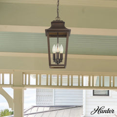 Spring Cove Outdoor 3 Light Large 17 Inch Pendant