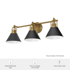 Carrington Isle 3 Light Medium 27 Inch Vanity