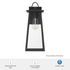 Ivory Dusk Outdoor 1 Light Large 18 Inch Wall Light