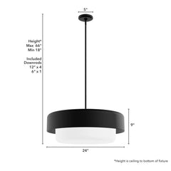 Station 4 Light Pendant