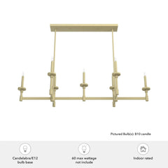 Briargrove Linear Chandelier 7 Light