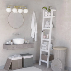 Hepburn 4 Light Vanity