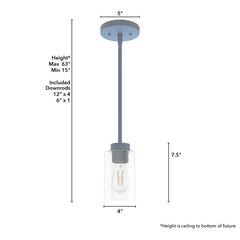 1 Light Hartland Mini Pendant