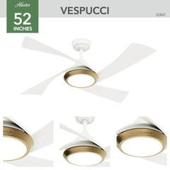 Vespucci Outdoor with LED Light 52 inch