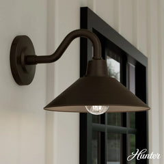 Skyflow Outdoor WeatherMax 1 Light 10 Inch Small Wall Light