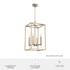 Sunjai 4 Light Pendant 13 inch