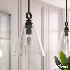 Klein 1 Light Glass Pendant 12 inch