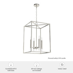 Sunjai Pendant 4 Light 17 inch