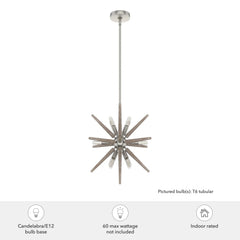 18 inch Jupiter Star 12 Light Pendant