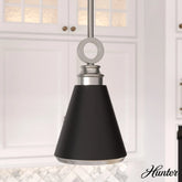 Klein 1 Light Metal Pendant 6 inch