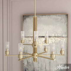 Gatz 9 Light 2-tier Chandelier