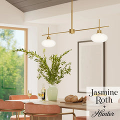 Getty Jasmine Roth 2 Light Large 52 Inch Linear