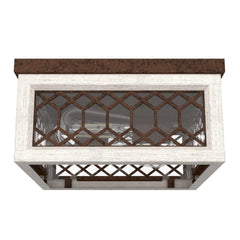 Chevron Flush Mount