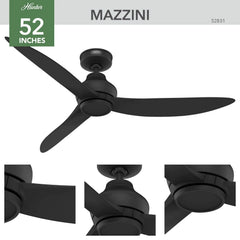 Mazzini ENERGY STAR Outdoor No Light 52in