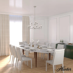 Xidane 9 Light 2 Tier Chandelier