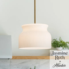Harlowe Jasmine Roth 1 Light Medium 14 Inch Pendant