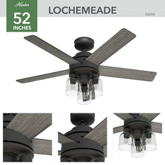 Lochemeade with LED Light 52 inch