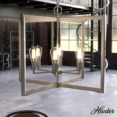 Woodburn 6 Light 30 Inch Foyer Pendant
