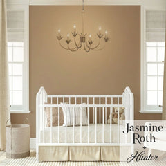 Junie Bud Jasmine Roth 6 Light Medium 28 Inch Chandelier
