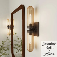 Beverly Glen Jasmine Roth 2 Light Medium 24 Inch Bath Vanity Sconce