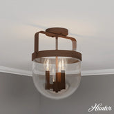 Karloff 3 Light Semi-Flush Mount