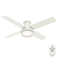 Dempsey Low Profile with Light 52 inch