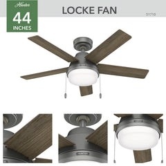 44 inch Locke with LED Light