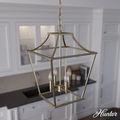 Laurel Ridge 4 Light Lantern Pendant 15 inch