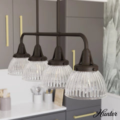 Cypress Grove 4 Light Linear Chandelier