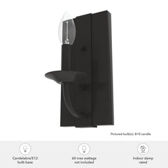 Perch Point 1 Light Wall Sconce