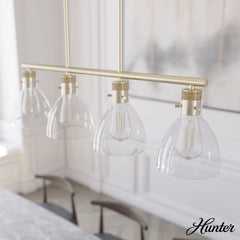 Van Nuys 4 Light Linear Chandelier