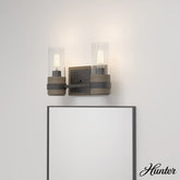 River Mill 2 Light Vanity