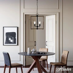 Woodburn 4 Light 18 Inch Foyer Pendant